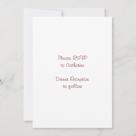 Invitation William Morris Fond d'écran (Dos)