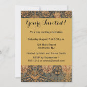Invitation William Morris Honeysuckle Rich Wallpaper (Devant)