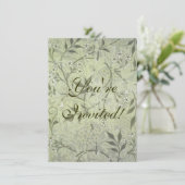Invitation William Morris Jasmine Botanique (Debout devant)