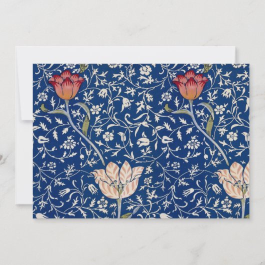 Invitation William Morris Motif Medway (Devant)
