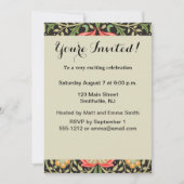 Invitation William Morris Persian Floral Antique (Devant)