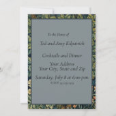 Invitation William Morris Pheasier Bois Bois (Dos)