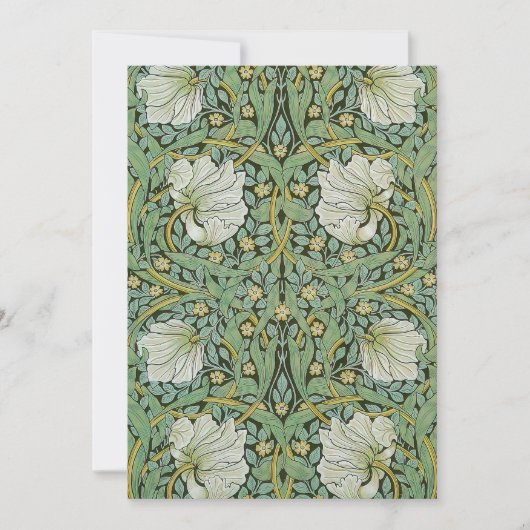 Invitation William Morris - Pimpernel (Devant)