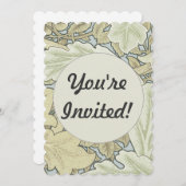 Invitation William Morris St James Acanthus Fond d'écran (Devant / Derrière)
