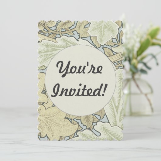 Invitation William Morris St James Acanthus Fond d'écran (Debout devant)