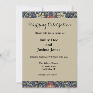 Invitation William Morris Tudor Fond d'écran Rose