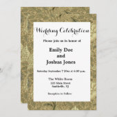 Invitation William Morris Windrush Motif de fond d'écran (Devant / Derrière)