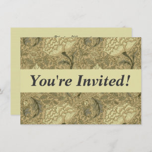 Invitation William Morris Windrush Motif de fond d'écran