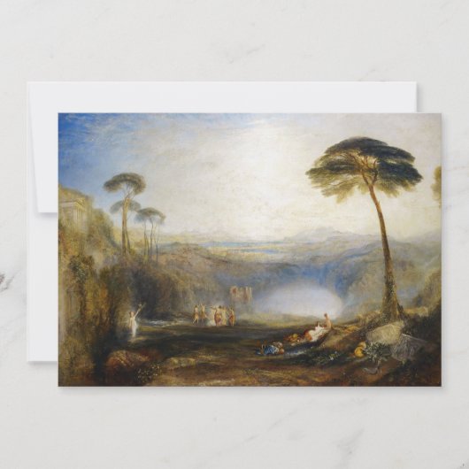Invitation William Turner - La toux d'or (Devant)