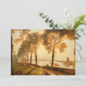 Invitation William Turner - Mortlake Terrace (Debout devant)