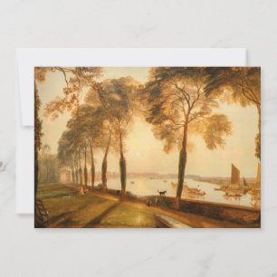 Invitation William Turner - Terrasse de Mortlake