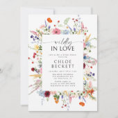 Invitation Willy in Love Fête des mariées Fleur sauvage (Devant)