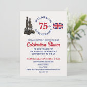 Invitation WINDRUSH 75e anniversaire Union Jack (Debout devant)