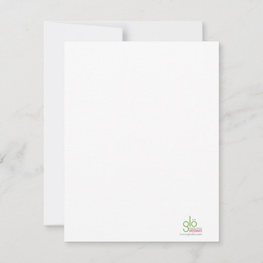 Invitation Windwhisp (Bleu clair) 4,25x5,25 (Dos)