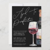 Invitation Wine Aged To Perfection Adult Birthday Party (Devant)