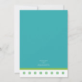 Invitation Wine et dinez l'invitation de partie (Dos)