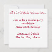 Invitation Wine glass (Dos)