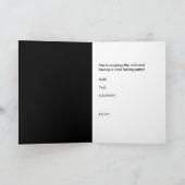 Invitation wine tasting party (Intérieur)