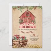 Invitation Winter Animals Aurora Bow Coquette Gir Baby Shower (Devant)