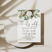 Invitation Winter Baby son froid dehors Baby shower