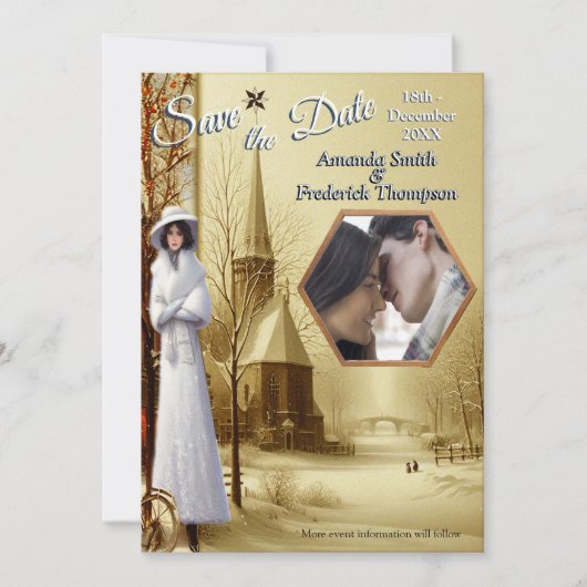 Invitation Winter Celebrations in Amsterdam (Devant)