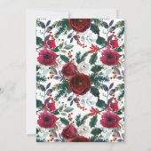 Invitation Winter Floral À Quel Point Connaissez-Vous Bien Le (Dos)