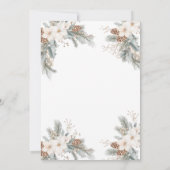 Invitation Winter Flowers What’s Baking Gender Reveal (Dos)