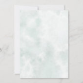 Invitation Winter Forest Baby Shower Save the Date (Dos)