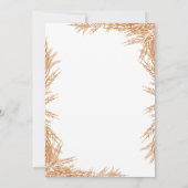 Invitation Winter Onderland Premier anniversaire (Dos)