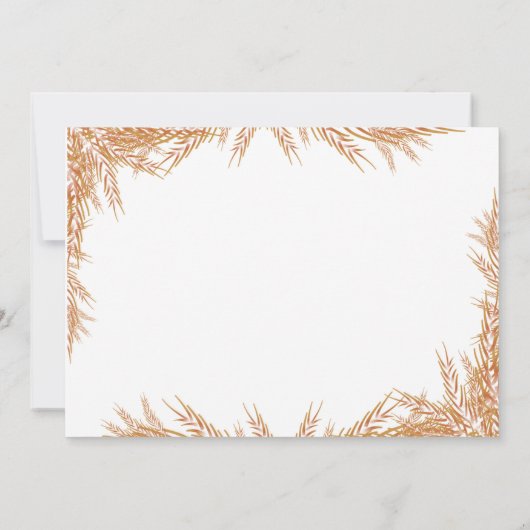 Invitation Winter Onderland Premier anniversaire (Dos)