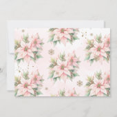 Invitation Winter Onederland 1er anniversaire photo Merci (Dos)