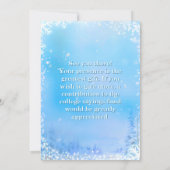 Invitation Winter Onederland - 1st Birthday with Photo  (Dos)