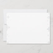 Invitation Winter Onederland Deer Anniversaire Photo Invitati (Dos)