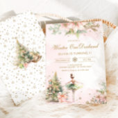 Invitation Winter Onederland Nutcracker 1er anniversaire past