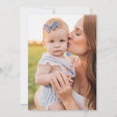 Invitation Winter Onederland Wonderland Premier anniversaire (Dos)