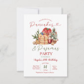 Invitation Winter Pancakes & Pajamas Cookies Gingerbread (Devant)
