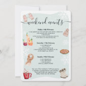 Invitation Winter ski bachelorette (Dos)