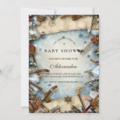 Invitation Winter Sports Baby Shower (Devant)