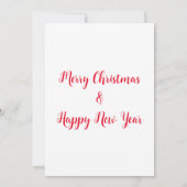 Invitation Winter Tree Vintage Red Truck Christmas Party (Dos)