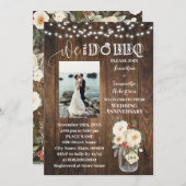 Invitation Winter Western We still do Wedding Anniversary (Devant / Derrière)