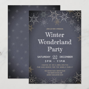 Invitation Winter Wonderland