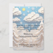 Invitation Winter Wonderland (Devant)