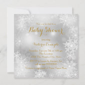 Invitation Winter Wonderland Baby shower (Dos)