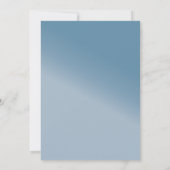 Invitation Winter Wonderland Balloons Blue New Year's Eve (Dos)