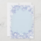 Invitation Winter Wonderland Boy Baby shower (Dos)