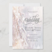 Invitation Winter Wonderland Branches Mariage (Devant)