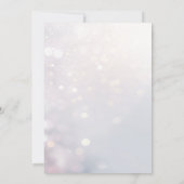 Invitation Winter Wonderland Branches Société Noël (Dos)