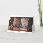 Invitation Winter Wonderland Pop-Up Card" (Dos)