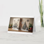 Invitation Winter Wonderland Pop-Up Card" (Devant)