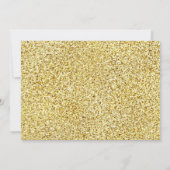 Invitation Winter Wonderland Snowflakes Sparkday Anniversaire (Dos)